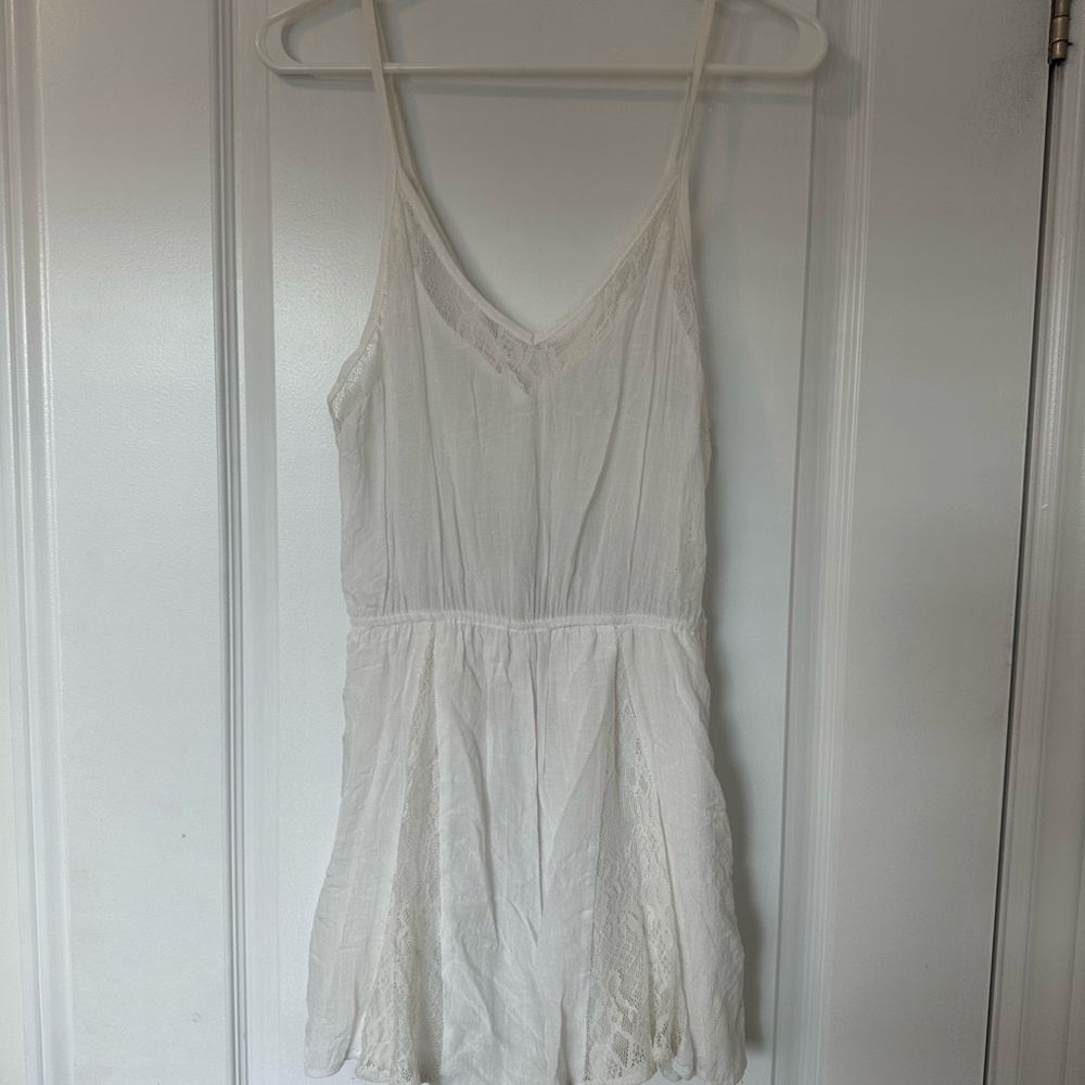 White Lace Romper